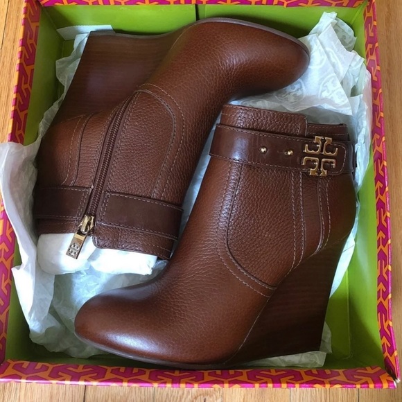 Tory Burch Shoes - Tory Burch Brown Ankle Boots